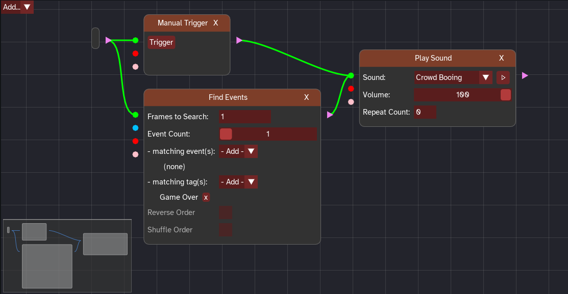 Scripting Menu